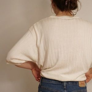 Vintage Knit Sweater Tee